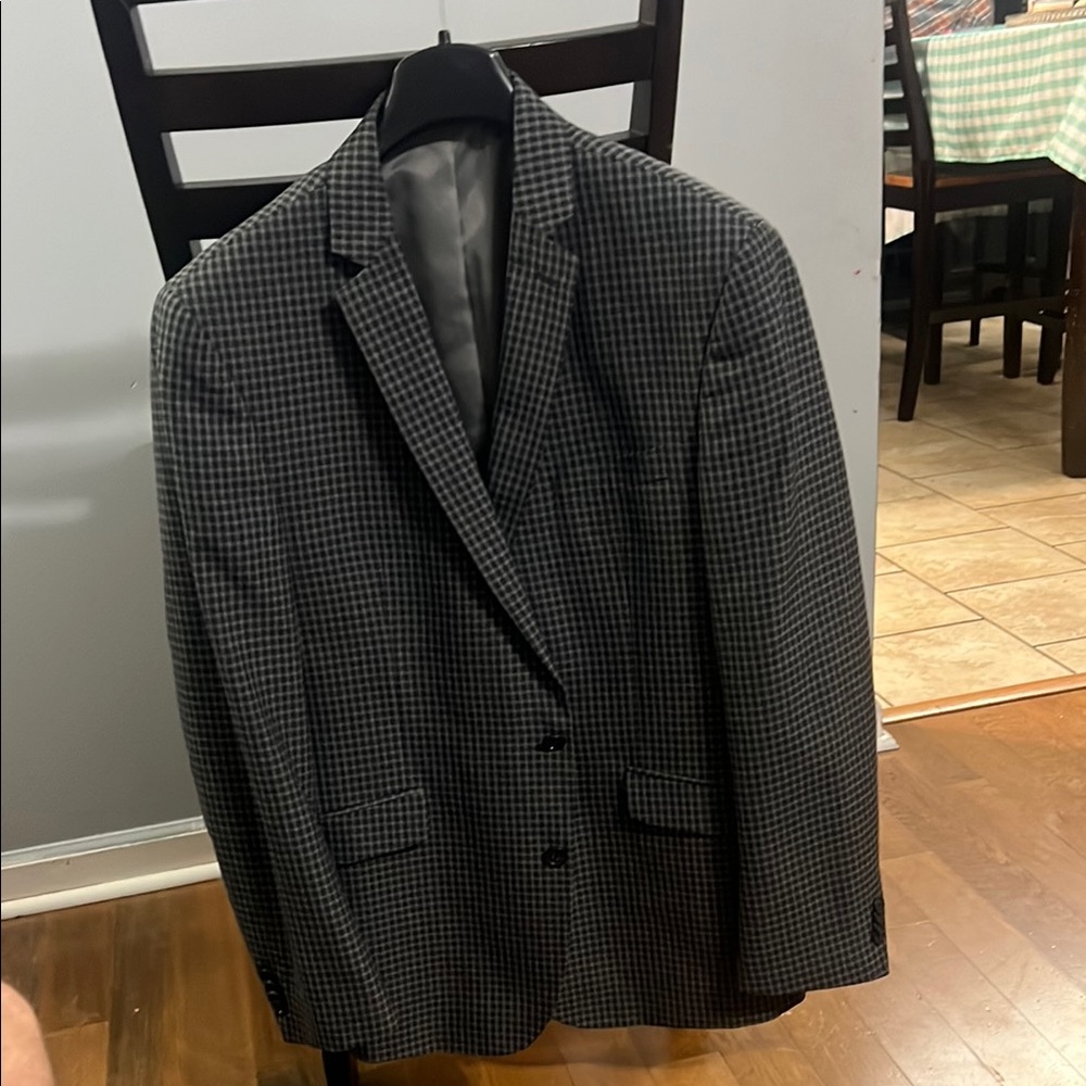 Men's Classic Checkered Blazer - Picture 1 of 4